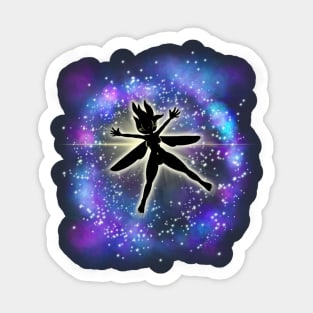 Space fairy Sticker